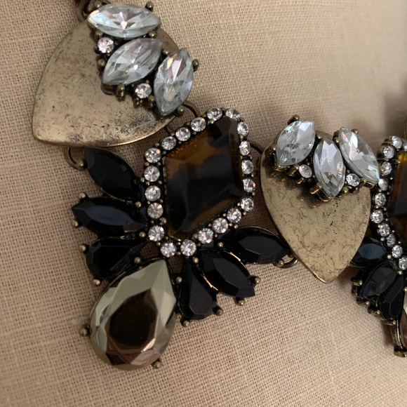BAUBLEBAR X ANTHROPOLOGIE DORADO CRYSTAL BIB NECKLACE - Picture 7 of 13